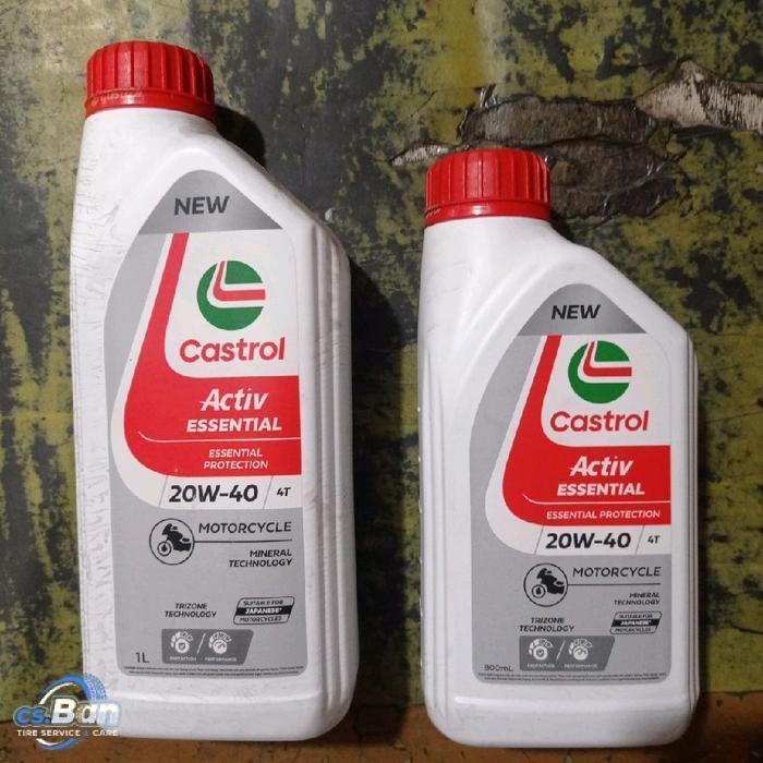 OLI CASTROL ESSENSIAL 20W-40 0,8 L
