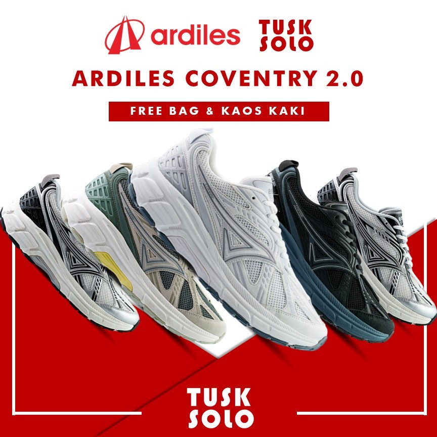 Sepatu Ardiles Coventry 2.0 Sepatu Sport Lifestyle Olahraga Jalan Ardiles Sportstyle Pria Wanita