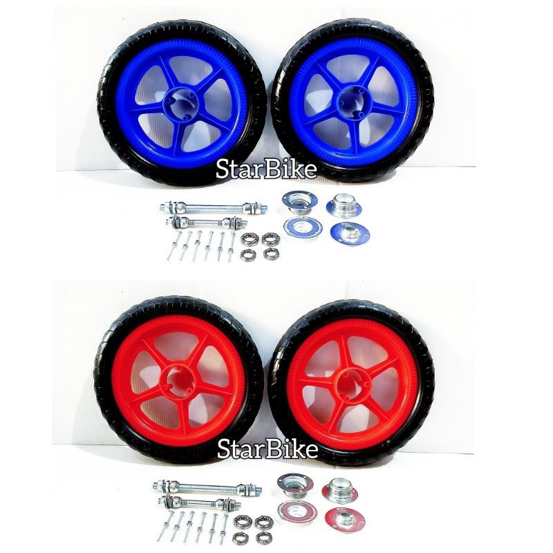 TERBARU Velg Eva Ban Busa Ban Sepeda Anak Roda Ban Mati Eva 12 inch Bmx Mini Morison Exotic jg09