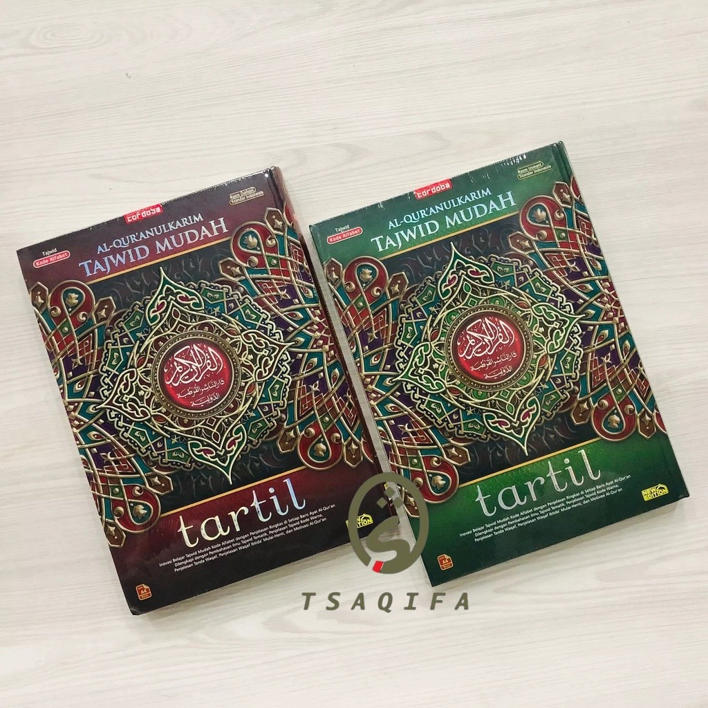 Al Quran Tajwid Mudah TARTIL A4 HC Waqaf Ibtida Penerbit Cordoba Al Quran Waqaf Ibtida Besar A4 HC