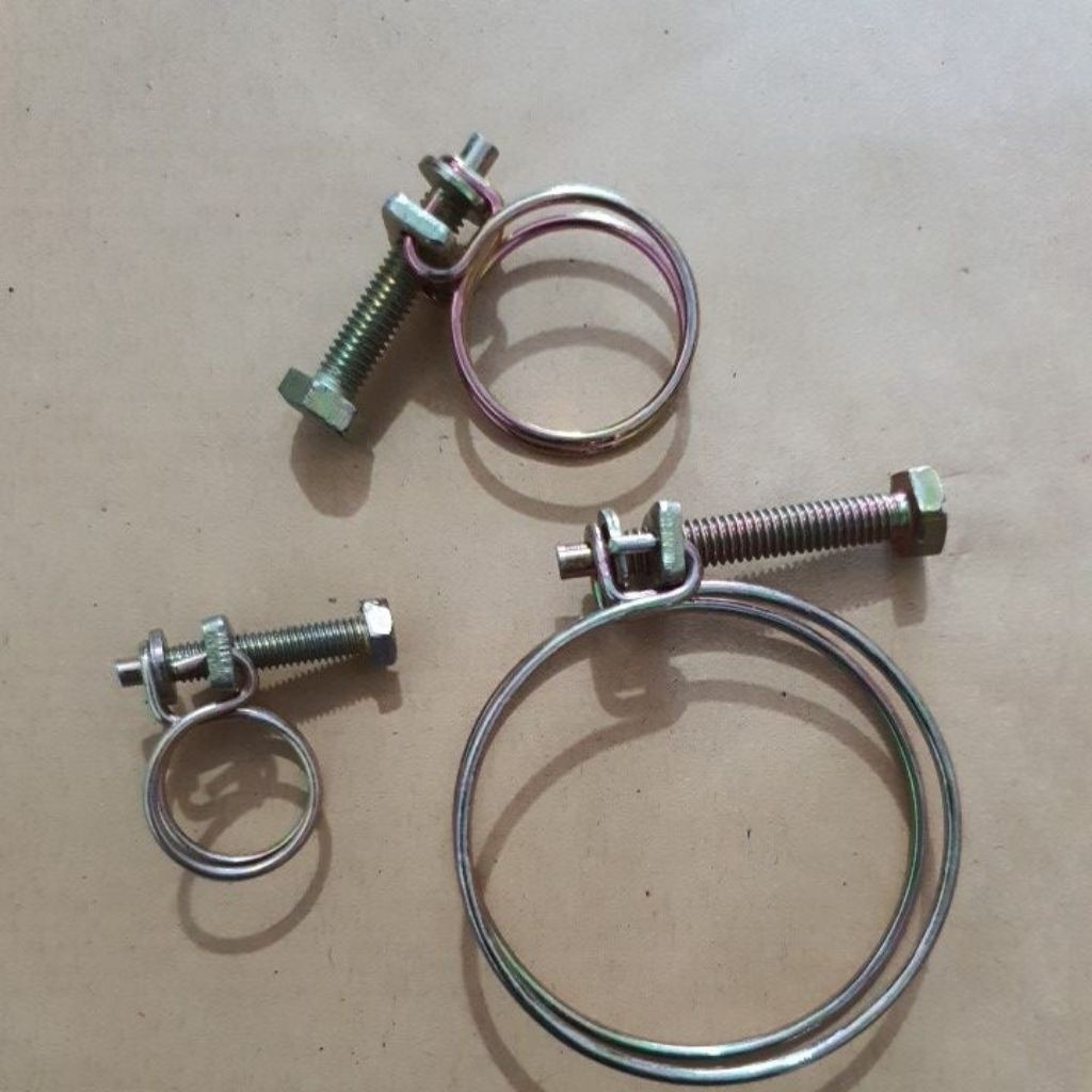 Kleman Selang Kawat Klem Selang Serbaguna Klem Selang Radiator