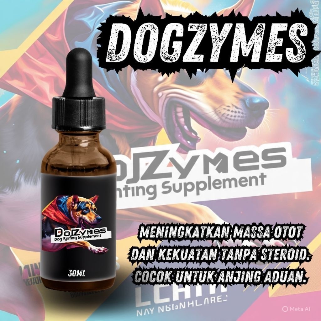 Doping Anjing Dogzymes Fighter Boost Doping Anjing
