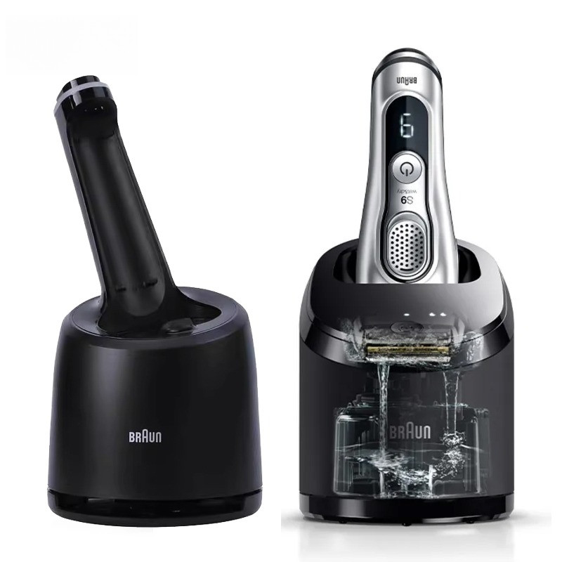 Braun ShaverCare Cleaning Stations Smart Clean Center For Braun Shaver 4 Models to Choose Without Sh