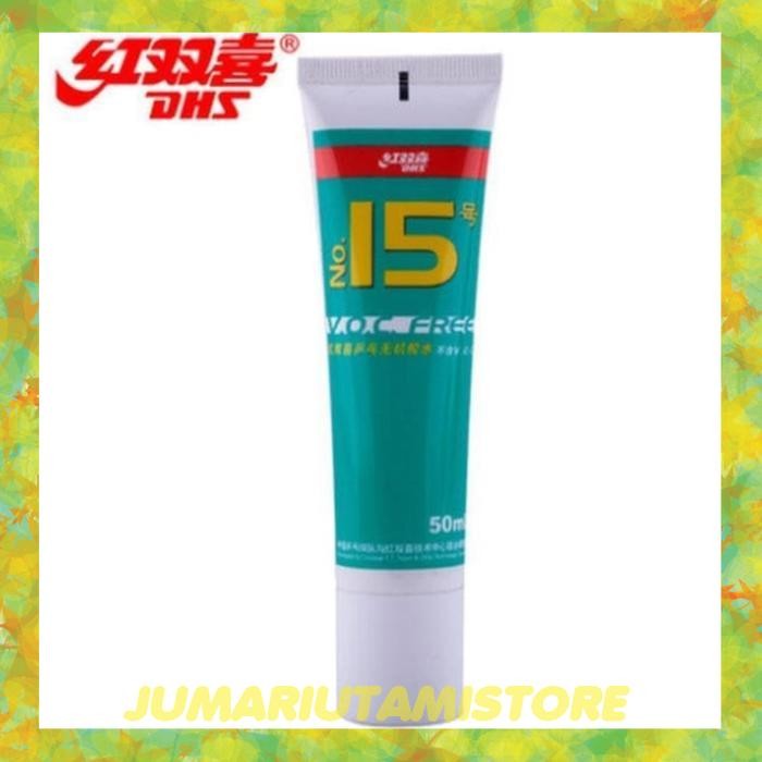 Lem air DHS aqua glue karet Bat bet tenis meja ping pong DHS ORIGINAL