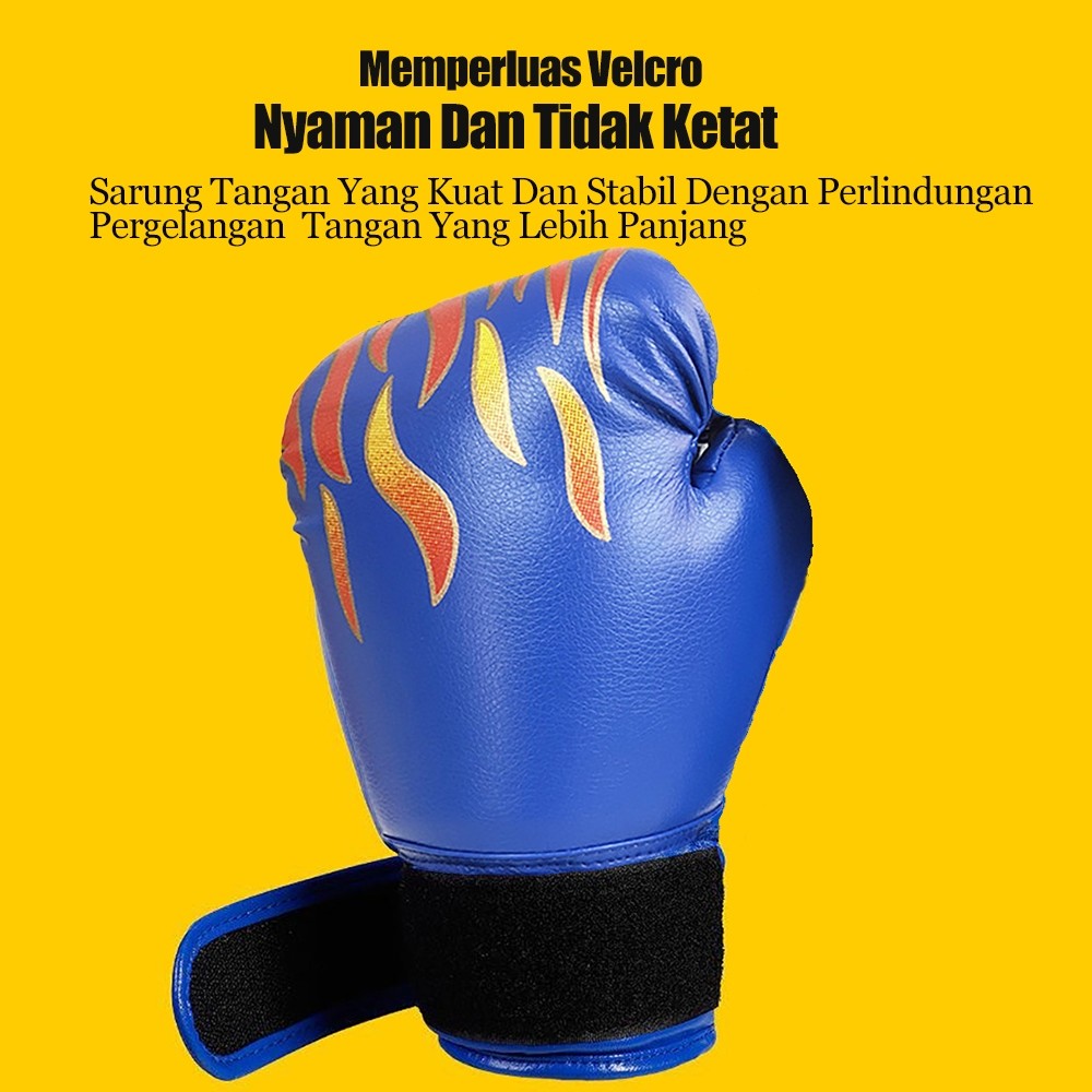 Sarung Tangan Tinju Anak / Boxing Gloves Kids / Peralatan Pelatihan Tinju Anak - 6OZ