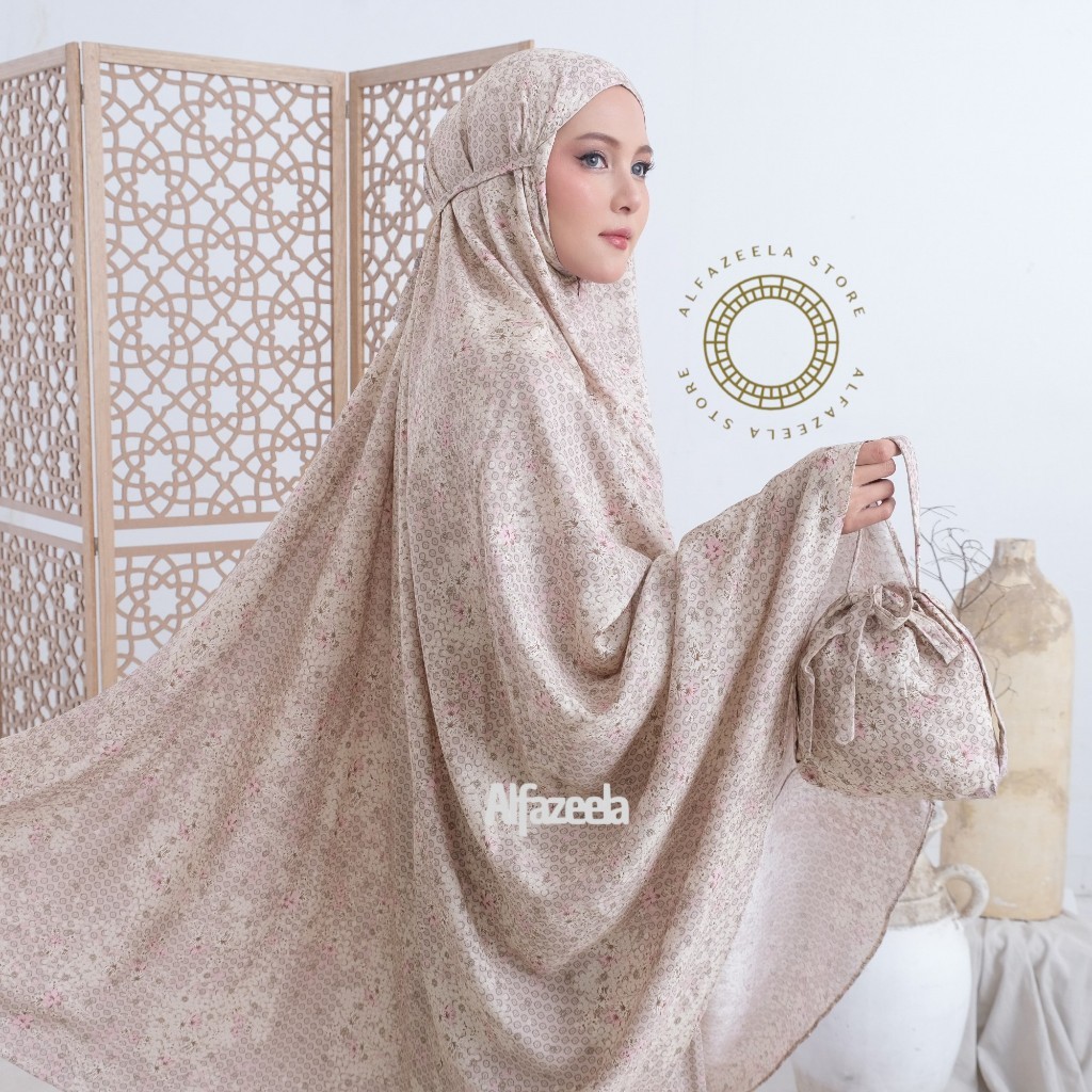 SV MUKENA- Mukena Dewasa Rayon Motif 2in1 Jumbo