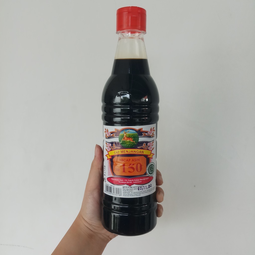 Kecap Asin Menjangan 600ml / Kecap Asin Menjangan 150