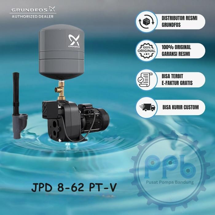 Grundfos Jet Pump JPD 8-62 PT-V