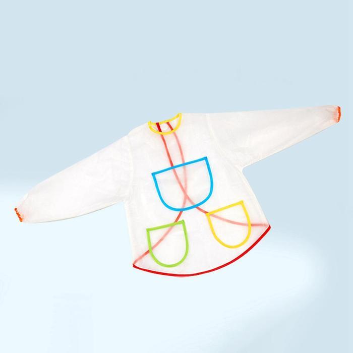 Art Smock Kids Painting Waterproof Apron Celemek Anak Lengan Panjang - ART SMOCK