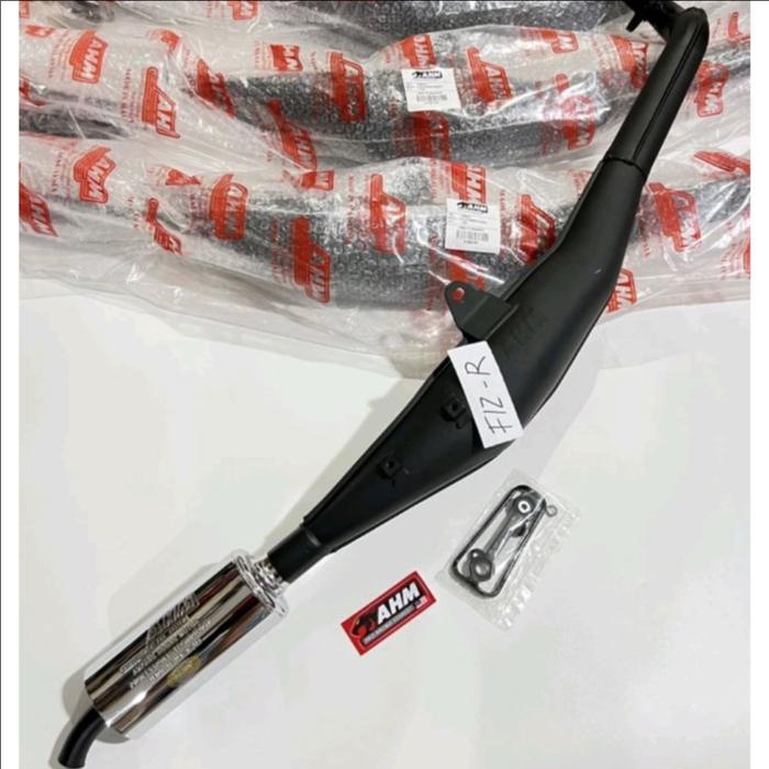 KNALPOT STD RACING AHM FIZR FIZ FORCE /SATRIA 2 T KNALPOT AHM STANDAR RACING F1ZR/SATRIA 2T ORI - FI