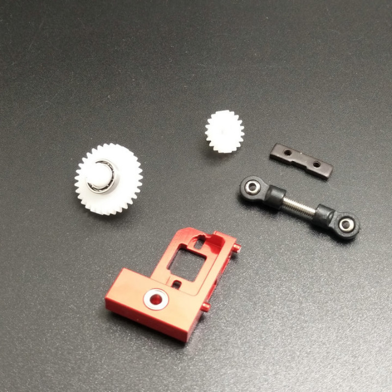 RC Car Upgrade Parts for 1/28 MINI-D 1/24 RWD 4WD RC Car Motor Steering Gear Shock Absorber Moficati