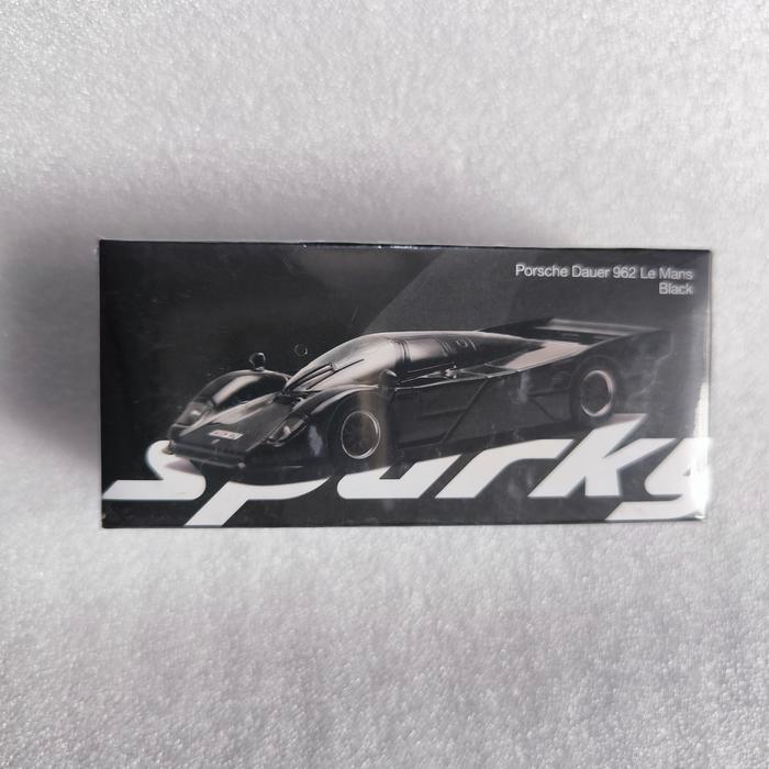 SPARKY 1/64 PORSCHE 1993 DAUER 962 BLACK / RED - Hitam BEST