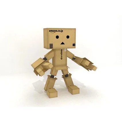 DIY Papercraft Figure Anime DANBO AMAZONE Poseable