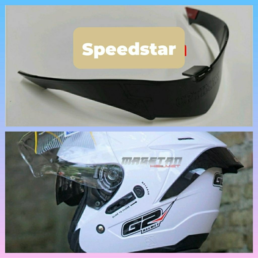 spoiler helm g2 optimak/spoiler helm optimak/spoiler helm