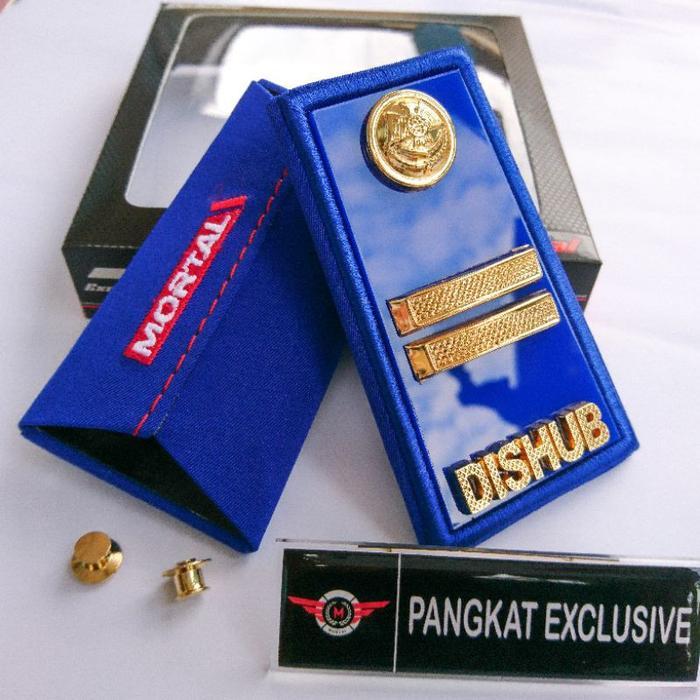 PANGKAT DISHUB 3A - PANGKAT DISHUB 3B - PANGKAT DISHUB 3C - PANGKAT DISHUB Akrilik Biru Emas Safety 