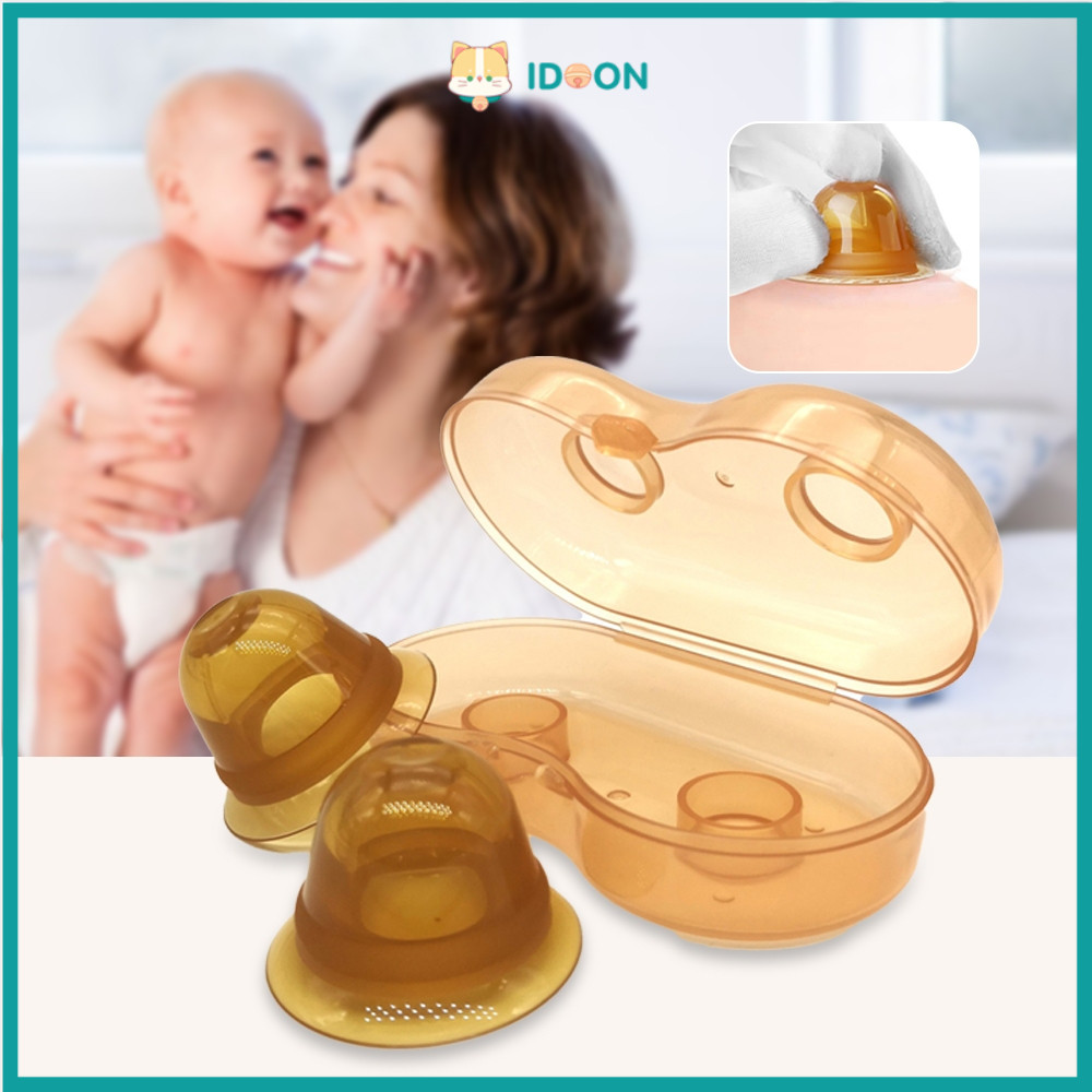 IDOON Nipple puller bahan silikon alat penarik puting payudara nipple corrector