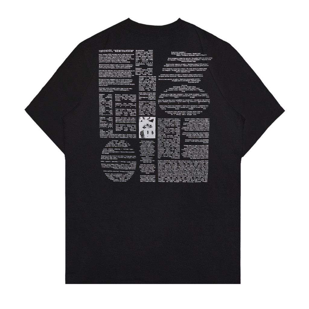 XtremeMerch Perunggu "The Lyric Memorandum" Oversized Kaos 100% Original Tshirt