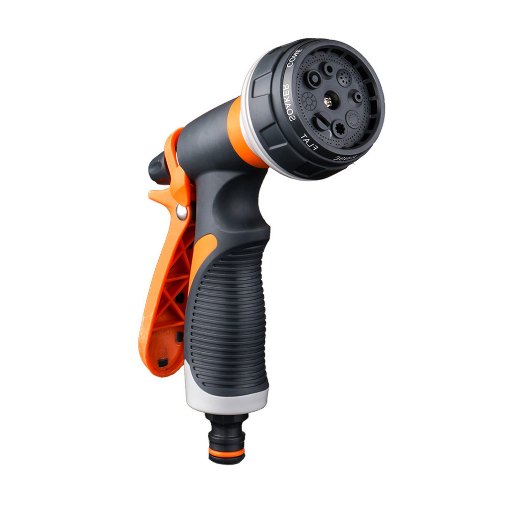 Watering Gun Garden Nozzle Hose Nozzle Adjustable Nozzle Water Gun Lawn Hose Multifunction Garden Hi