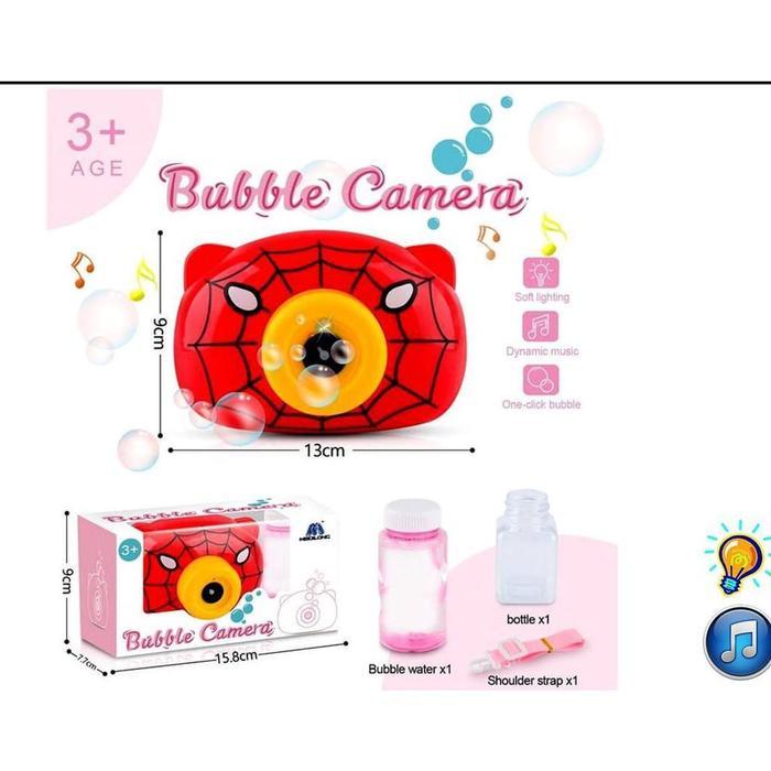 MAINAN ANAK BUBBLE KAMERA GELEMBUNG SABUN MAINAN ANAK BUBBLE KAMERA GE