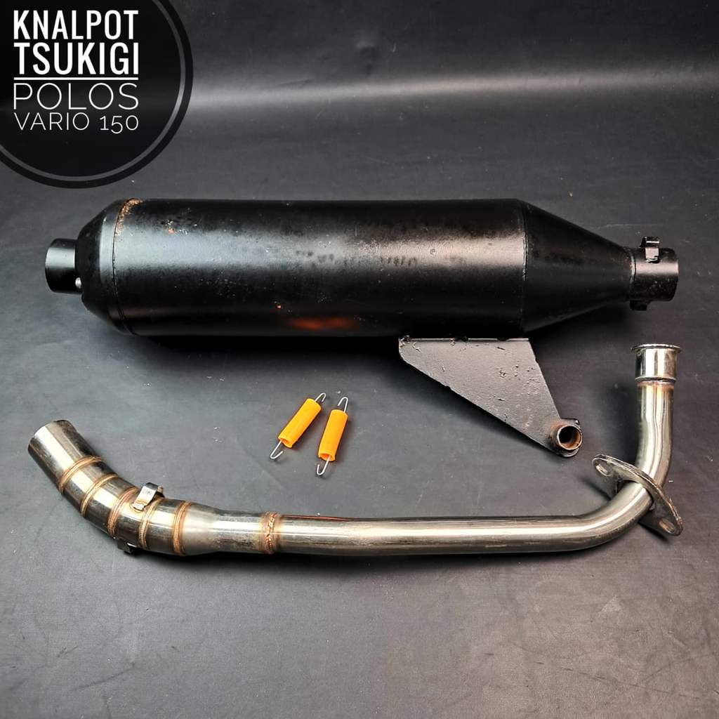Knalpot Tsukigi Polos Vario150