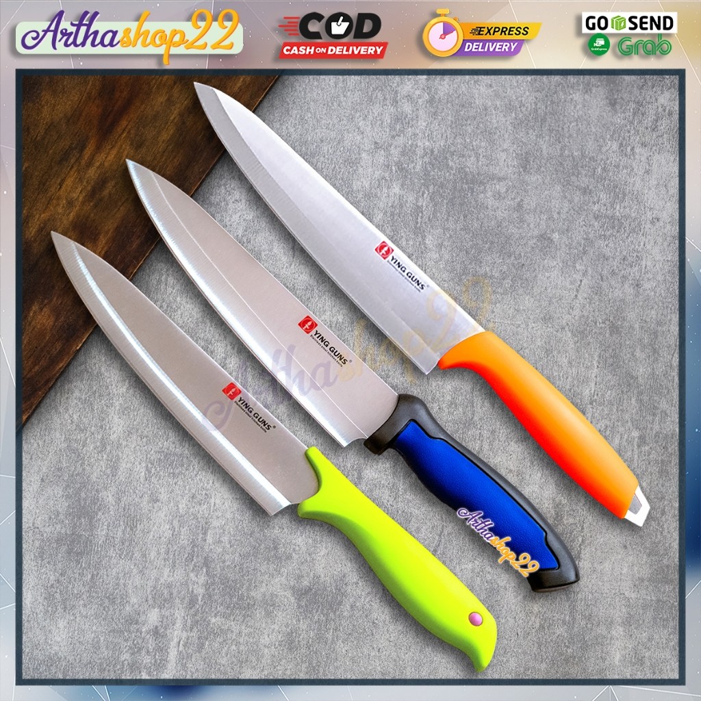 Ying Guns Pisau Daging Chef Knife Super Tajam