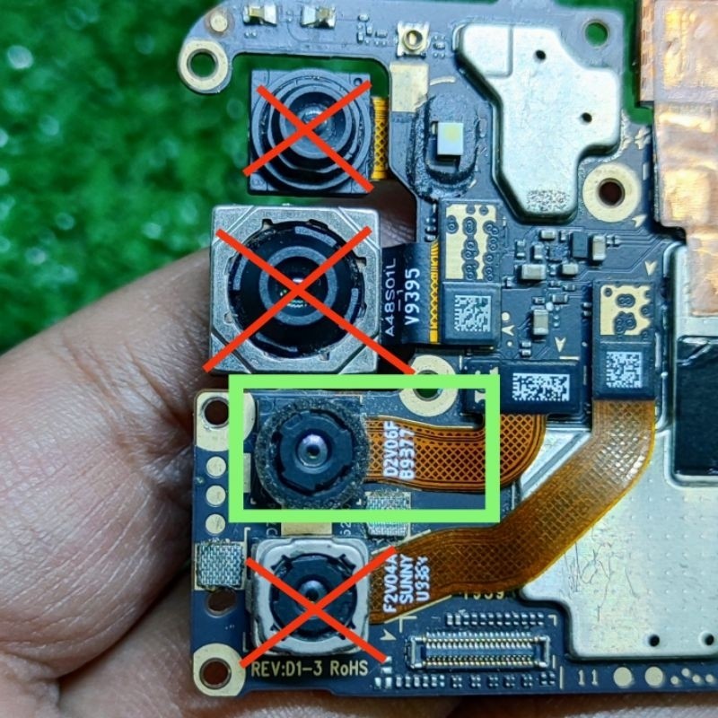 Kamera Belakang Depth - Redmi Note 8 - Camera - Ori Copotan