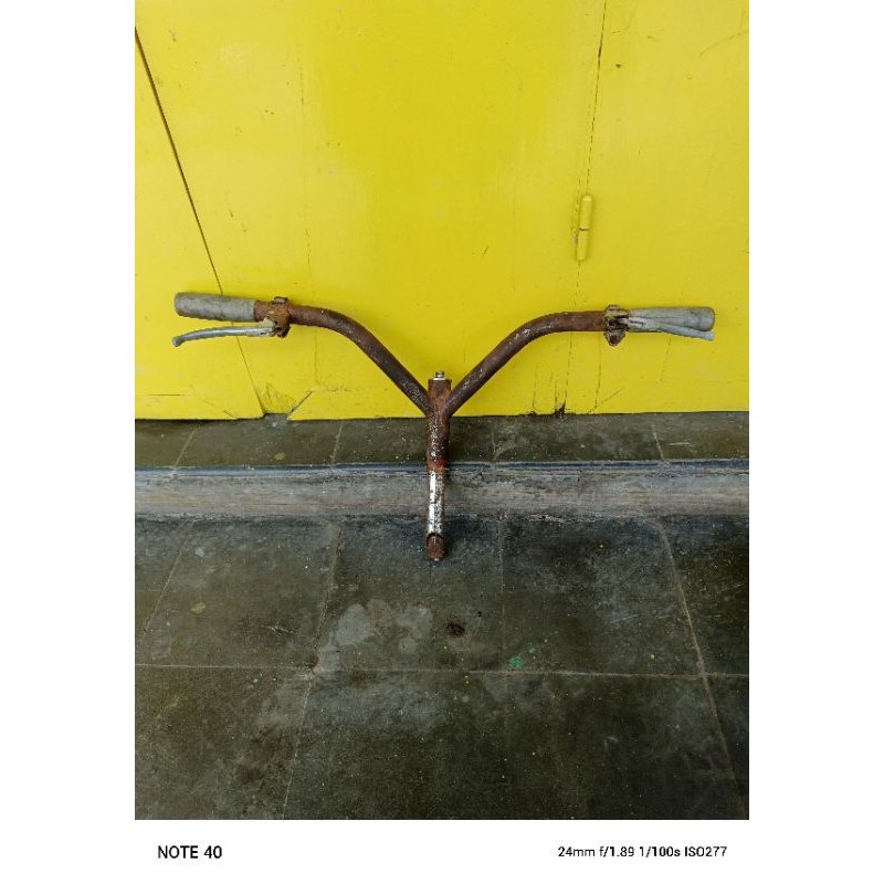 stang sepeda mini jadul model cagak antiq second