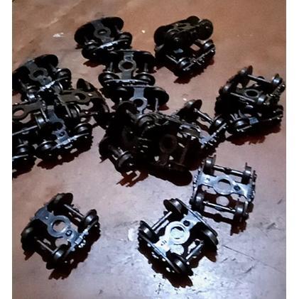 roda kereta api mainan Roda Bogie Kereta Api Rail King Skala HO 1:87