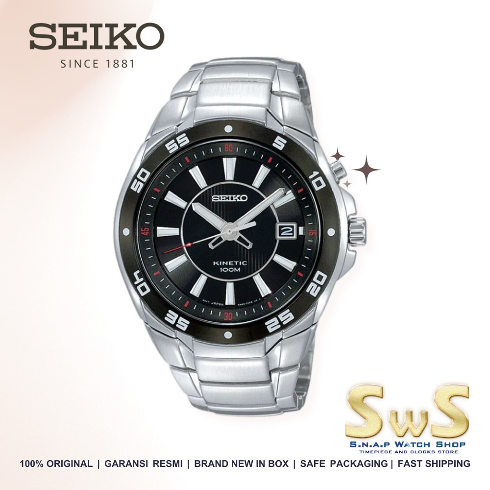 SEIKO SKA433 Seiko SKA433P1 Kinetic Original Garansi Resmi Jam Tangan Pria