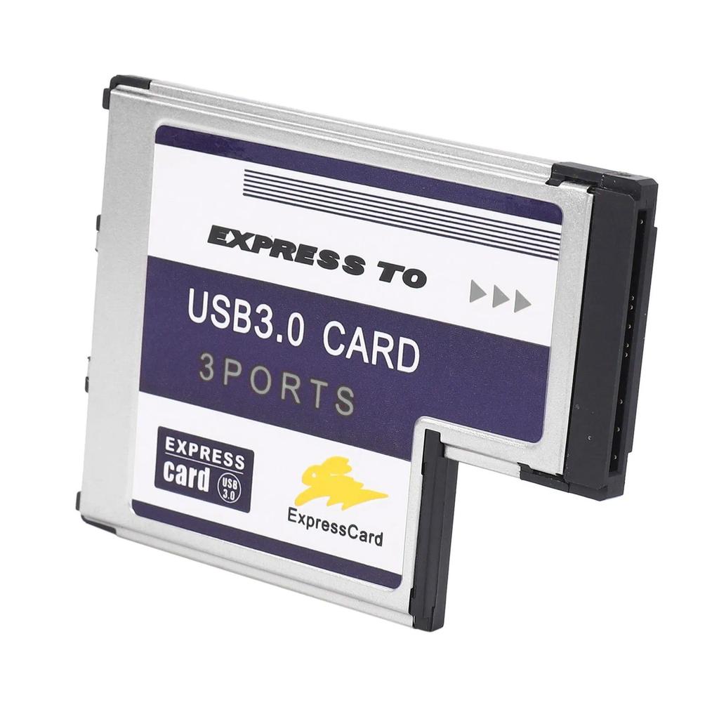New Arrival 2X 3 Port USB 3.0 Express Card 54Mm PCMCIA Express Card For Laptop New