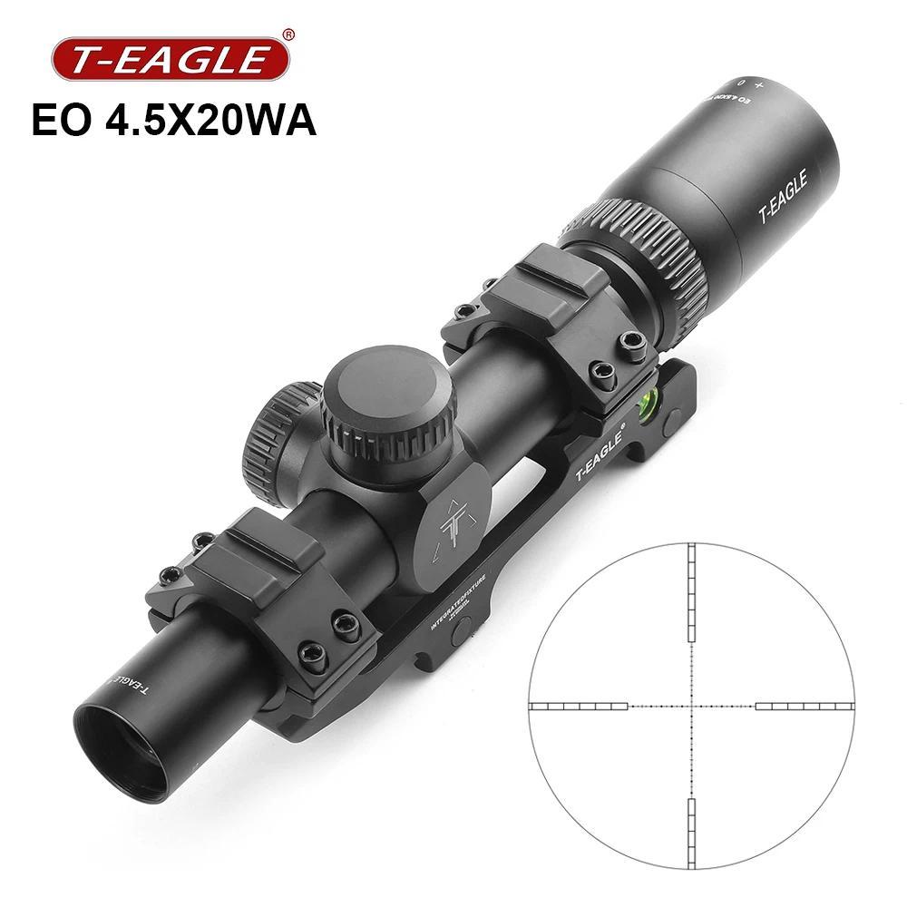 TEAGLE Optics EO 45X20WA Rifle Scope  Tactical Riflescope Outdoor Sport  Shooting Air  Sight