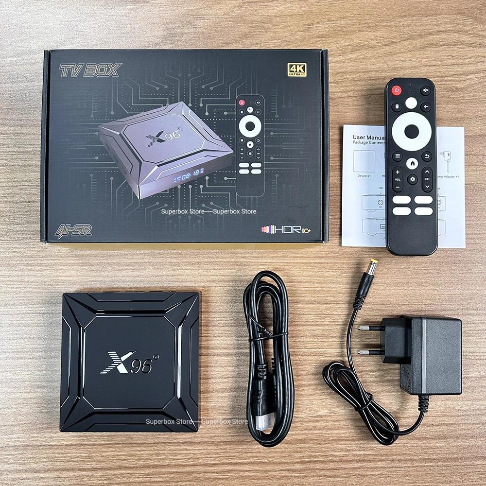 X96M200 Android 14.0 TV Box Amlogic S905X5M(S905A) 2.4G/5G WiFi 1000M LAN BT5.X Supports HDR10 4K UH