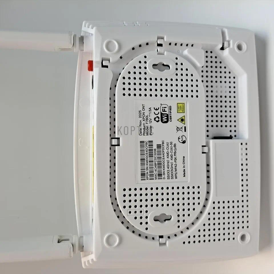 FTTH F780L ONU Dual Band Router 1GE 1Port XPON ONT 24G 5G WIFI OMCI Remote Control Support IPV6 Wifi