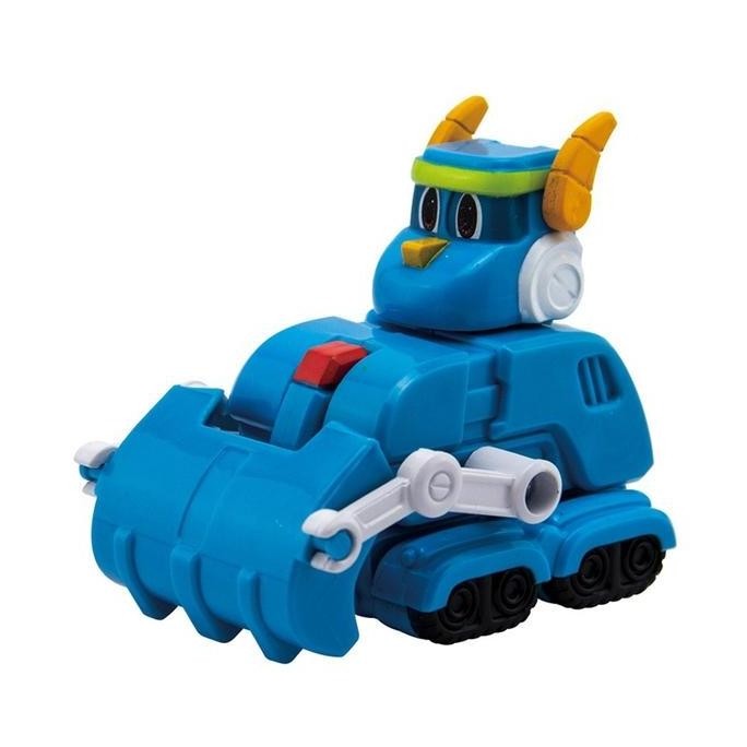 Toys Kingdom Gogodino Robot Mini Tomo Series3 - Biru Mini Figure Dinosaurus Mainan Transformasi Kole