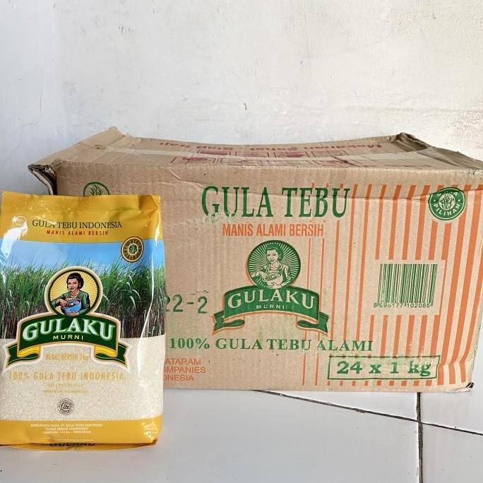 Gulaku Premium Kuning 1 Dus 24pcs  Gula Berkualitas Tinggi Diskon
