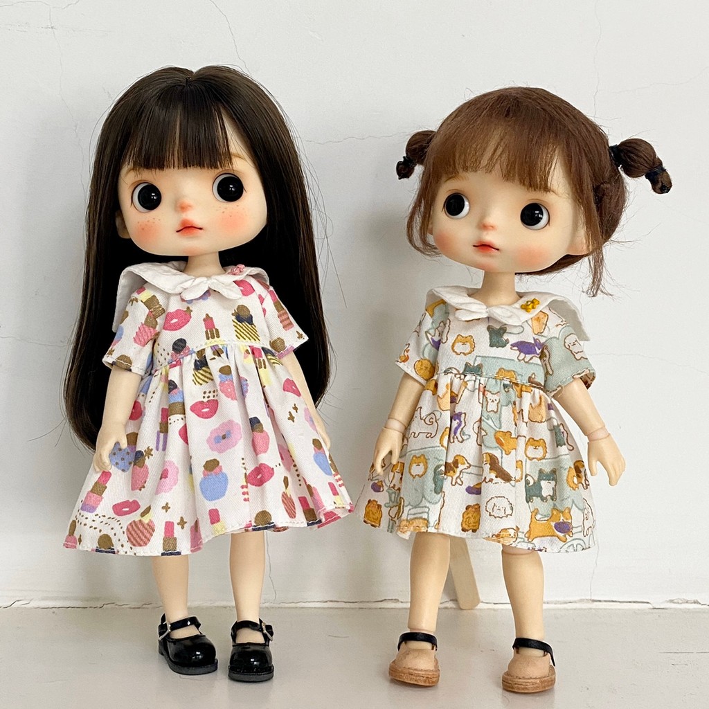 Monst Savage baby holala little fish body dress student navy Dolls clothes 941185