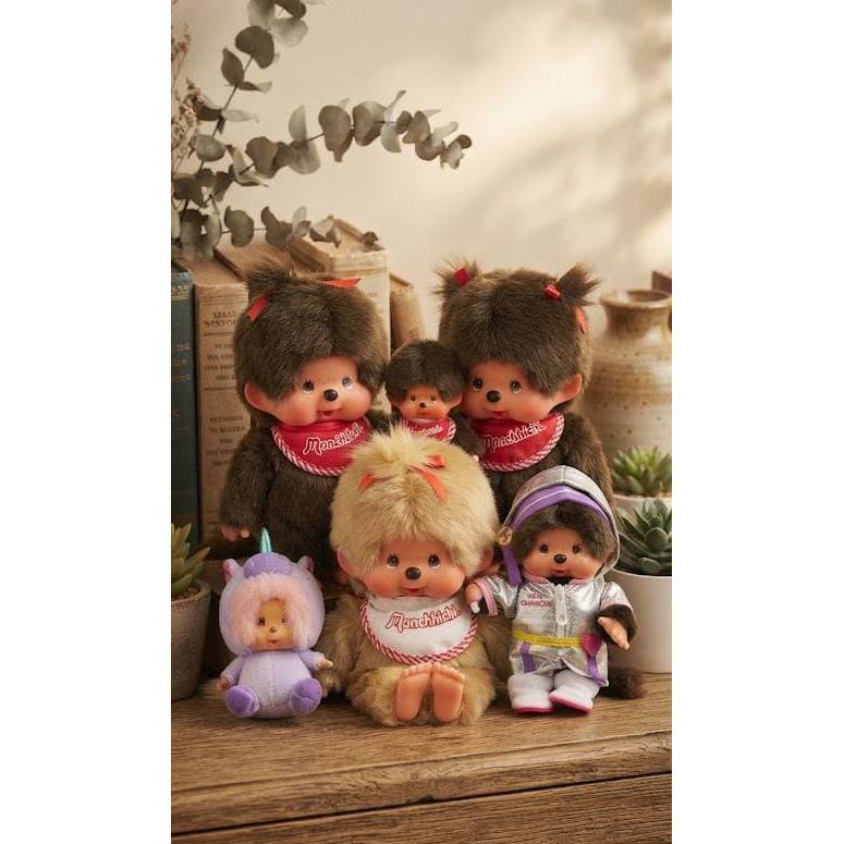 Boneka Monchhichi Sekiguchi Japan Original