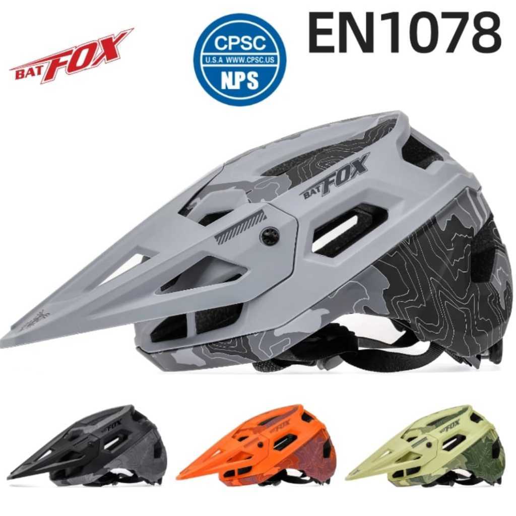 Foto Helm Sepeda Gunung Batfox LA302 - 102 Half face untuk XC trail AM enduro downhill road bike Seli