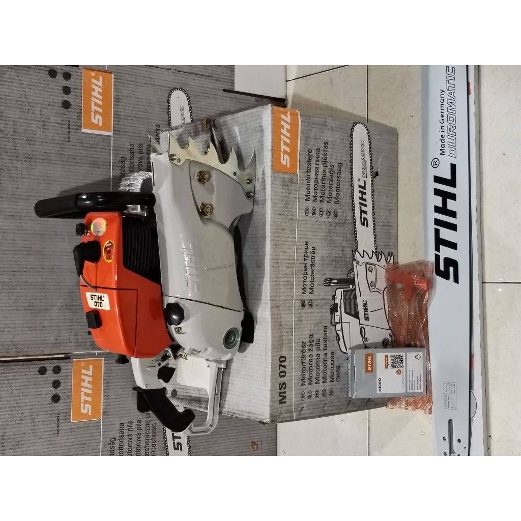 mesin gergaji komplit ms070 chainsaw assy ms070