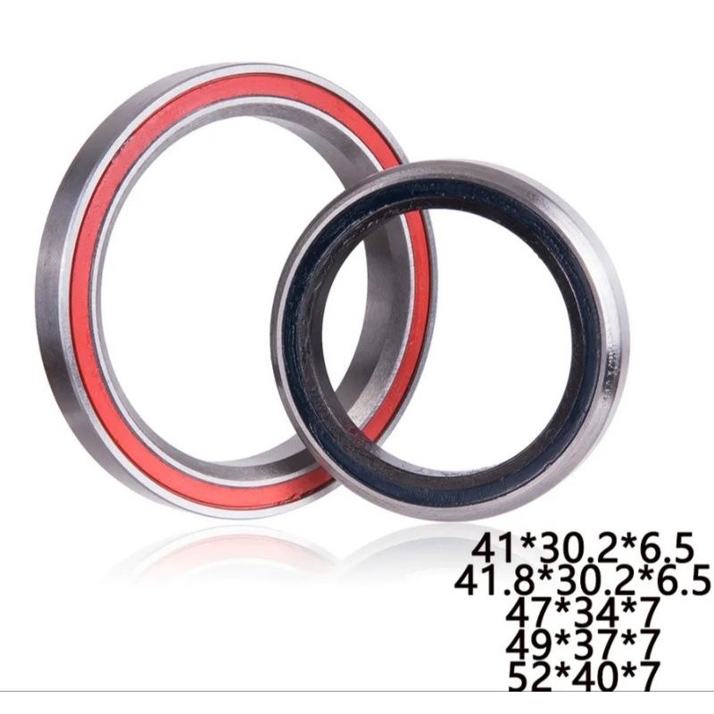 Foto Headset repair bearing service tapered taper oversize os lurus 52mm 41.8mm 41mm 52 41.8 41 mm
