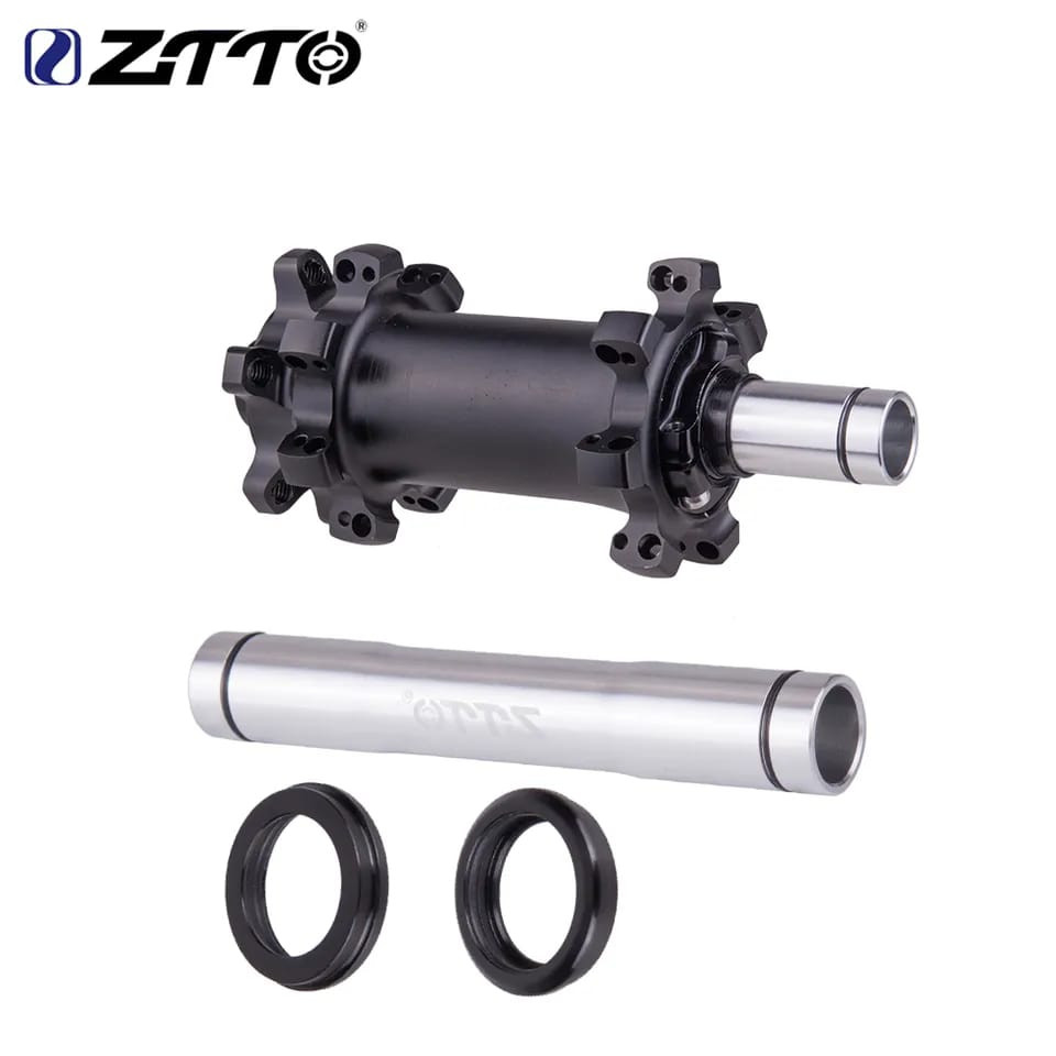 Foto Adaptor Converter AS Thru Axle Hub TA 15 to TA 12 Adapter TA15 to 12 Alloy 100MM 100 MM sepeda