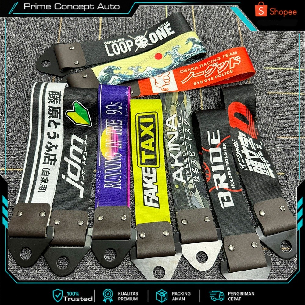Towing Strap Premium Universal-Tali Derek Depan Variasi
