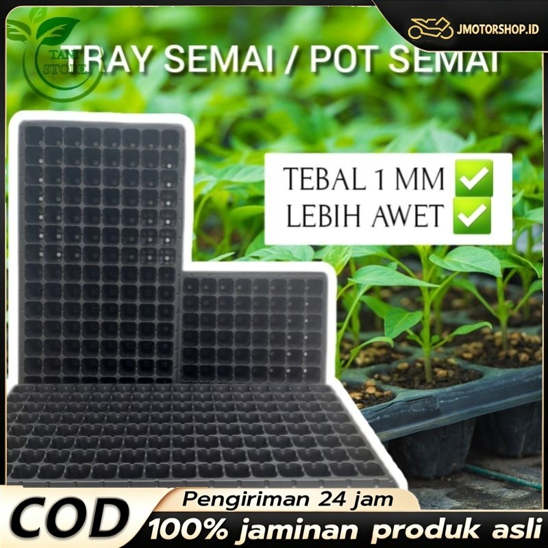 Tray Semai TEBAL 50,72,105,128,200 Lubang_Pot Semai_Pot Tray