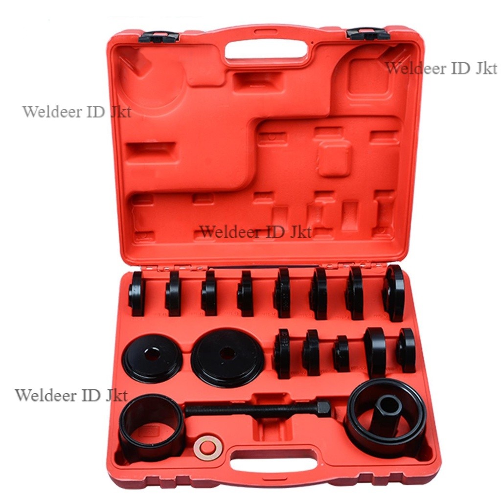 Alat Bongkar Pasang Bearing Roda Depan Set 23 Pcs Front Wheel Bearing Puller Removal Tool Treker Tra