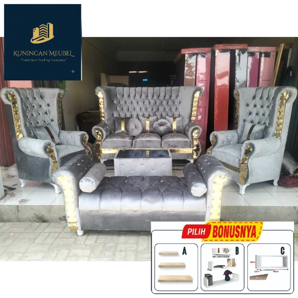 Sofa sultan warna abu abu emas sofa sultan list gold sofa model terbaru