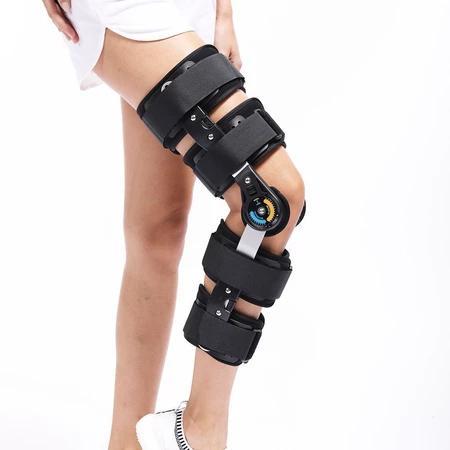 Knee Brace With ROM Joint Deker Lutut Penyangga ACL PCL Rehabilitasi
