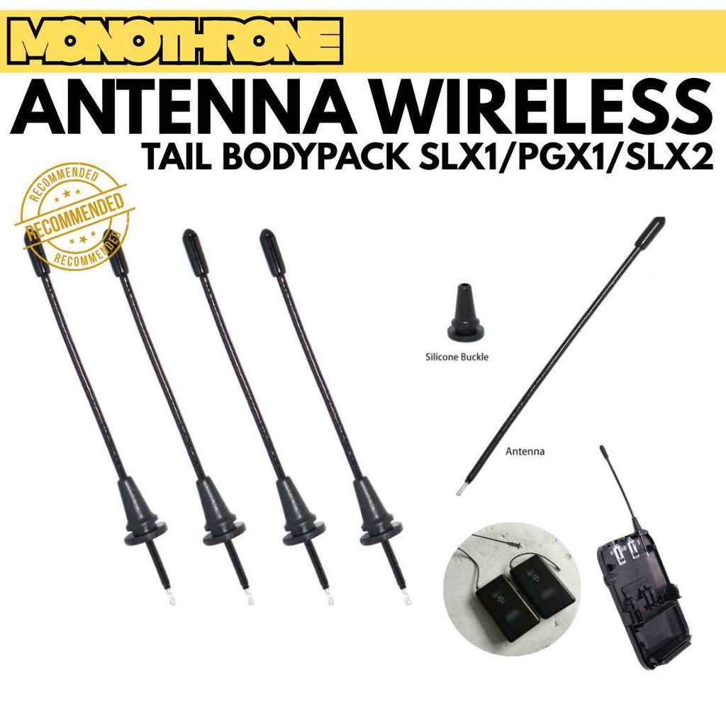 Antena Bodypack Transmitter Antena Beltpack Antena Wireless Mic Microphone For Shure PGX1 SLX1 SLX 1