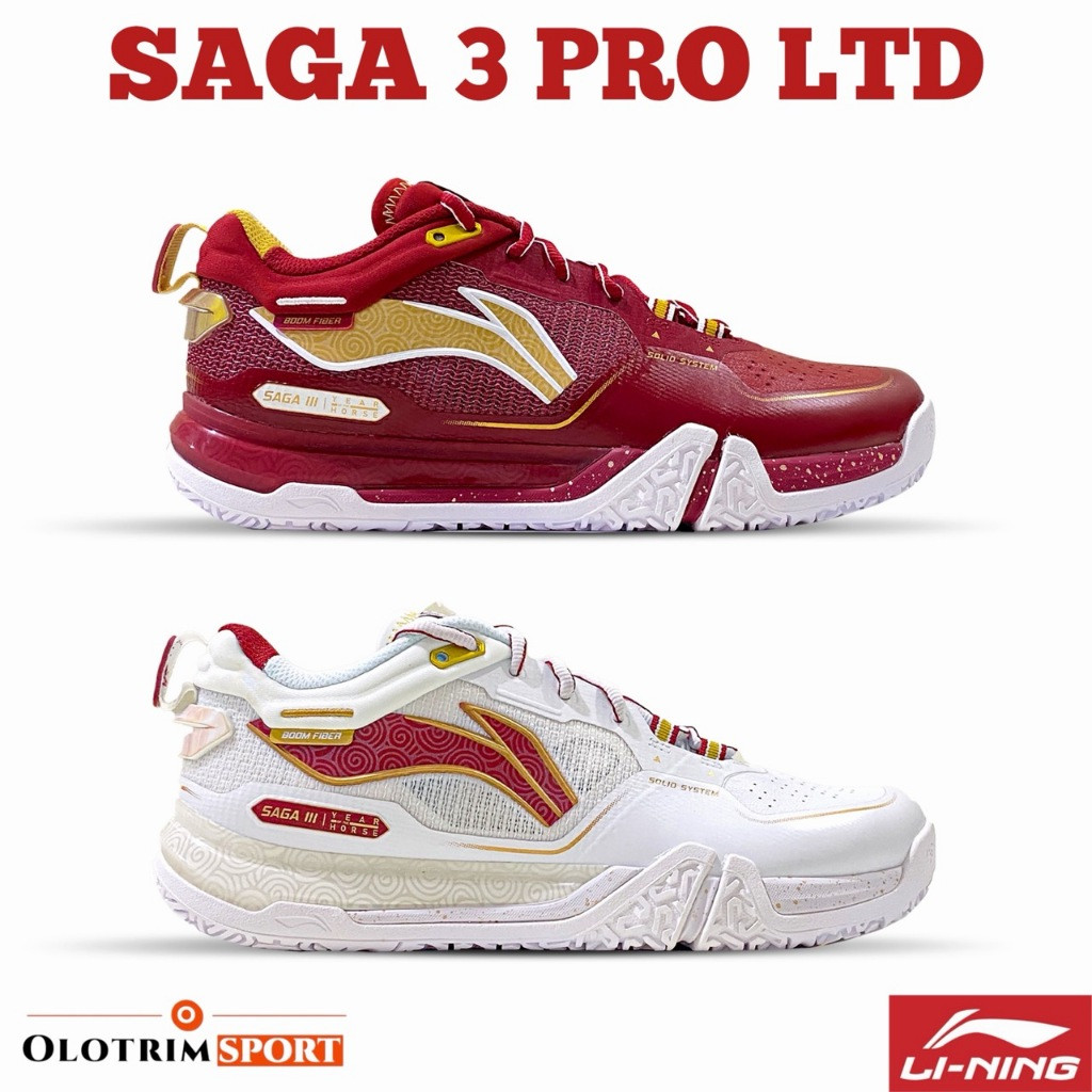 Sepatu Badminton LINING SAGA 3 III PRO LTD LIMITED SPECIAL EDITION 100% ORIGINAL LINING