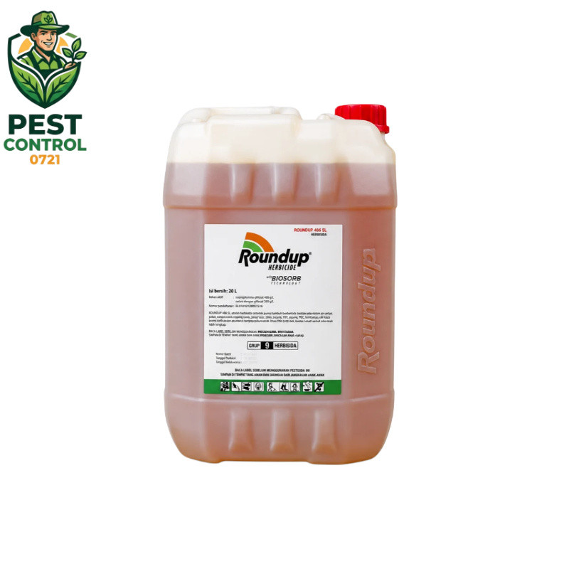 HERBISIDA ROUNDUP 486 SL 20 LITER | HERBISIDA SISTEMIK | PEMBASMI RUMPUT LIAR