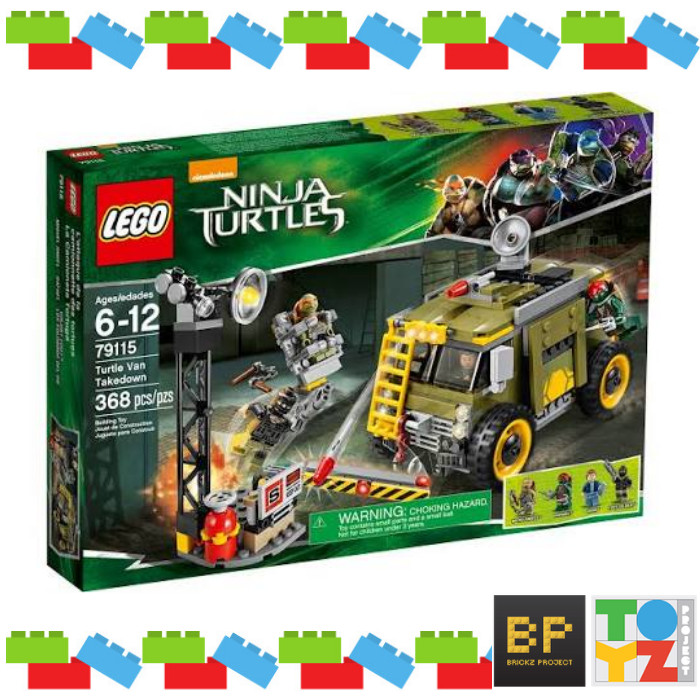 Lego 79115 Ninja Turtles - Turtle Van Takedown
